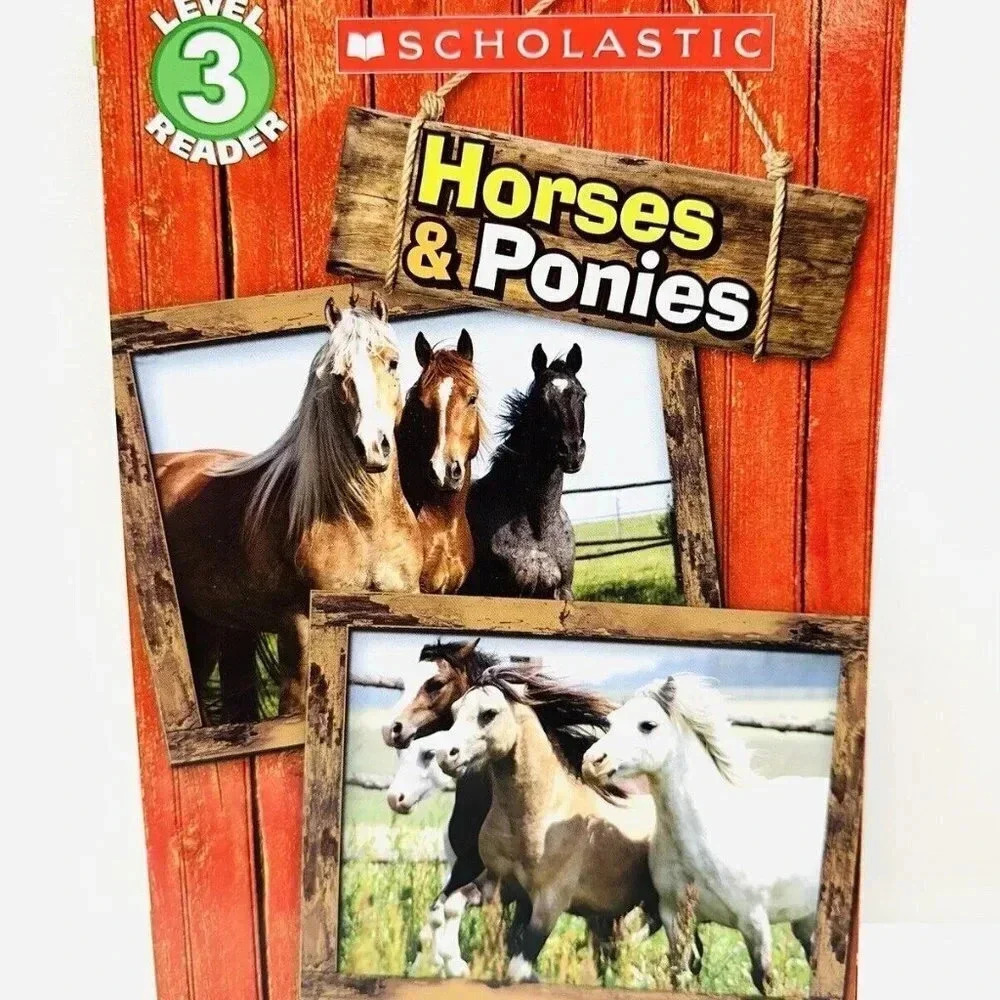 HORSES & PONIES Scholastic Level 6 Reader Paperback by Sheila Perkins Brand New